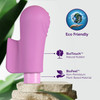 Gaia Eco Delight Rechargeable Waterproof Plant Based Clitoral Vibrator By Blush - Purple