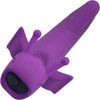 Sunshine Shimmer Silicone Rechargeable G-Spot Vibrator By Cute Little Fuckers - Moonlight Purple