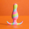 Avant Kaleido Silicone Butt Plug By Blush - Lime