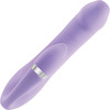 Gender X Orgasmic Orchid Rechargeable Silicone Vibrator With Flexible Clitoral Stimulator - Purple