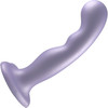 Strap-on-Me Hybrid Collection P&G Silicone Suction Cup Dildo - S Metallic Lilac