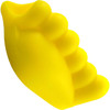 Honeybunch Soft Silicone Dildo Base with Vibe Pocket for Harness Play By Banana Pants - Sunshine