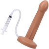 POP Squirting Harness Compatible Silicone Dildo - Honey