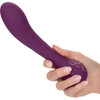 Obsession Passion Rechargeable Waterproof Silicone G-Spot Vibrator By CalExotics - Purple