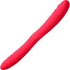 Inmi 7X Double Down Rechargeable Silicone Double Vibrating Dildo With Remote - Pink