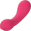 Liquid Silicone Pixies Teaser Rechargeable Waterproof Vibrator By CalExotics - Pink