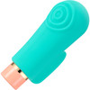 Aria Sensual AF Rechargeable Waterproof Silicone Clitoral Vibrator By Blush - Teal