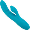 Nubii Kiah 17+3 Function Rabbit Rechargeable Silicone Dual Stim Vibrator By Nu Sensuelle - Blue