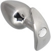 Pillow Talk Luxurious Stainless Steel Anal Plug With Power Bullet Vibrator