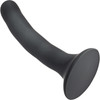 Please 5.25" Silicone Harness Compatible Dildo By Sportsheets - Black