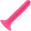 Please 5.25" Silicone Harness Compatible Dildo By Sportsheets - Pink