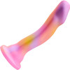 Avant Sun's Out Pink Silicone G-Spot Dildo With Suction Cup Base By Blush