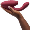 Womanizer DUO 2 Silicone Pleasure Air Clitoral & G-Spot Stimulator - Bordeaux