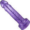 The Essential 6.5" Silicone Dildo Model C By Uberrime - Lavender Purple