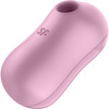 Satisfyer Cotton Candy Pressure Wave Rechargeable Waterproof Clitoral Stimulator - Lilac