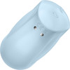 Satisfyer Sugar Rush Pressure Wave Rechargeable Waterproof Clitoral Stimulator - Blue
