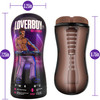 Loverboy The DJ Self Lubricating Anal Penis Stroker By Blush - Chocolate