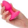 Cheeky Gems Silicone Rechargeable Vibrating Medium Anal Probe By CalExotics - Pink