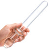 Gläs 9.25" Classic Smooth Dual-Ended Glass Dildo - Clear