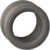 Alpha Liquid Silicone Scrotum Ring By CalExotics - Gray