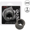 Alpha Liquid Silicone Scrotum Ring By CalExotics - Gray