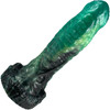 The Xmeyk Alien Monster 8" Silicone Dildo By Uberrime - Astral Green