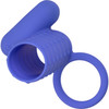 Silicone Rechargeable Endless Desires Enhancer Vibrating Cock Ring By CalExotics - Purple