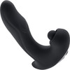 Gender X Mad Tapper Rechargeable Silicone Dual Stimulation Vibrator - Black