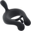 Playboy Pleasure Triple Play Rechargeable Silicone Vibrating Cock Ring With Remote