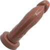 BIG Daddy Diedrich XL 9.25" Platinum Silicone Realistic Dildo By Dee's Big Daddies - Chocolate