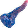 Davy The Sucker Large 7.25" Platinum Silicone Fantasy Dildo By Dee's Big Daddies - Borealis