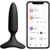 Lovense Hush 2 Extra Small App Enabled Silicone Waterproof Rechargeable Vibrating Butt Plug