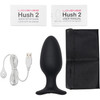 Lovense Hush 2 Large App Enabled Silicone Waterproof Rechargeable Vibrating Butt Plug