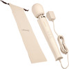 Le Wand Plug-In Vibrating Body Massager - Cream