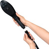 Womanizer Wave Shower Head & Water Massage Clitoral Stimulator - Black