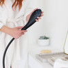 Womanizer Wave Shower Head & Water Massage Clitoral Stimulator - Black