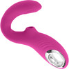 Strike A Pose Rechargeable Silicone Dual Stimulation G-Spot & Clitoral Vibrator With Suction By Evolved Novelties
