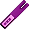 Le Wand Deux Rechargeable Dual Tipped Vibrator - Cherry Purple