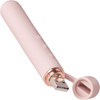 Le Wand Baton Rechargeable Vibrator With Textured Silicone Ring - Rose Gold