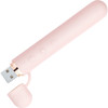 Le Wand Baton Rechargeable Vibrator With Textured Silicone Ring - Rose Gold