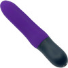 Fun Factory Bi Stronic Fusion Silicone Rechargeable Pulsator With Clitoral Stimulator - Violet