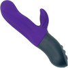 Fun Factory Bi Stronic Fusion Silicone Rechargeable Pulsator With Clitoral Stimulator - Violet