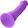 Lollicock 7" Silicone Suction Cup Dildo - Grape