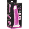 Lollicock Glow In The Dark 8" Silicone Suction Cup Dildo - Purple