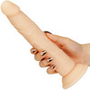 Naked Addiction Dual Density 9" Bendable Silicone Suction Cup Dildo - Vanilla