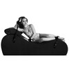 Liberator Lyza Lounger Valkyrie Edition With Microfiber Cuff Kit - Aubergine