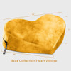 Liberator Heart Wedge Sensual Positioning Pillow - Ibiza Collection, Gold