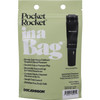 In A Bag Pocket Rocket Vibrator By Doc Johnson - Black