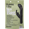 In A Bag Silicone Rechargeable Rabbit Vibrator By Doc Johnson - Black