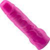 The Titan Medium 7.25" Platinum Silicone Ultrarealistic Dildo With Balls By Uberrime - Pearl Pink